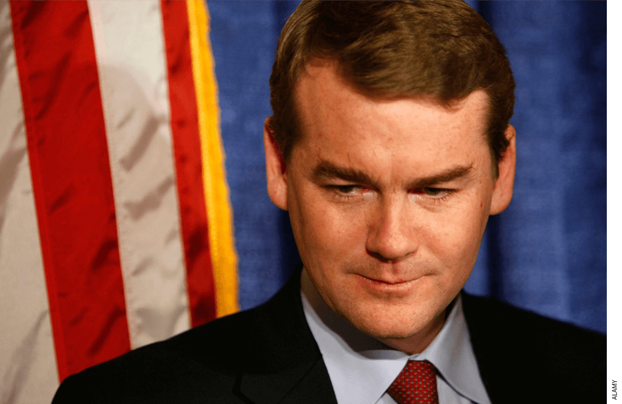 Michael Bennet was school superintendent in Denver before serving as U.S. Senator and seeking the Democratic presidential nomination.