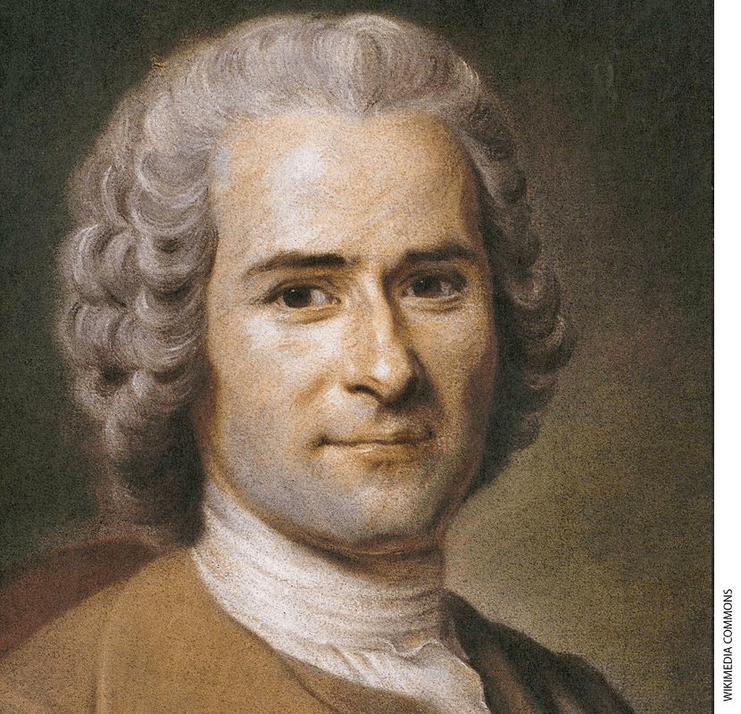 French philosopher Jean-Jacques Rousseau thought children should direct their education.